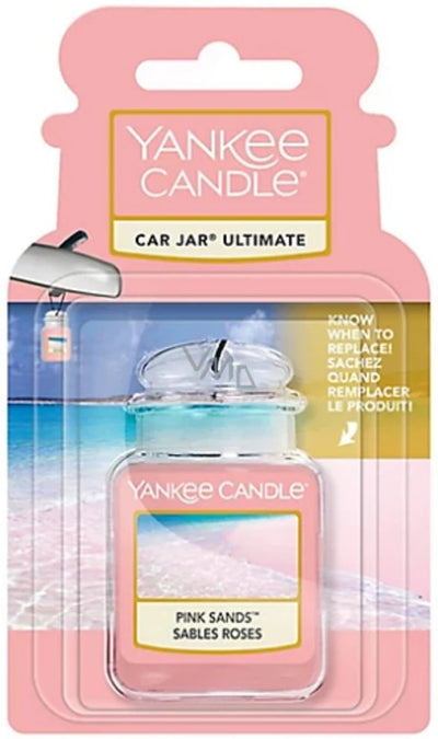 Освежитель воздуха Yankee Candle Car Jar Ultimate Pink Sands 24 г