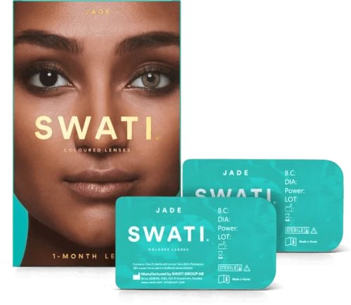 Swati Coloured 1-Month Lenses Jade 1 Pair