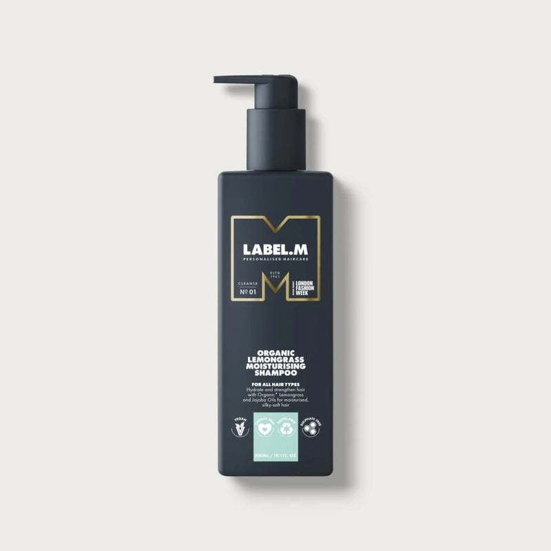 Label.m Organic Lemongrass Moisturizing Shampoo 300 ml