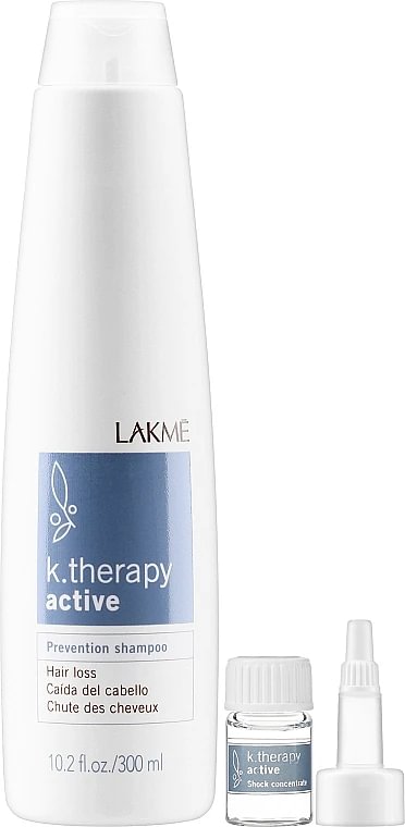 Lakme active Pack K.Therapy комплект 300 мл+ 8x6 мл