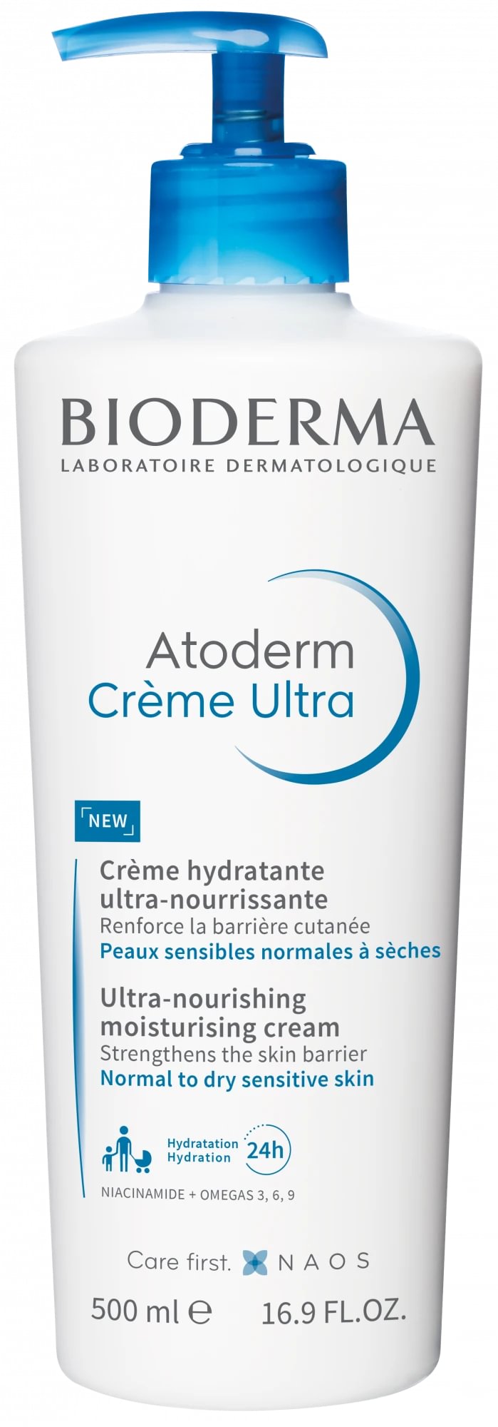 Bioderma Atoderm Ultra Nourishing Moisturizing body cream 500 ml