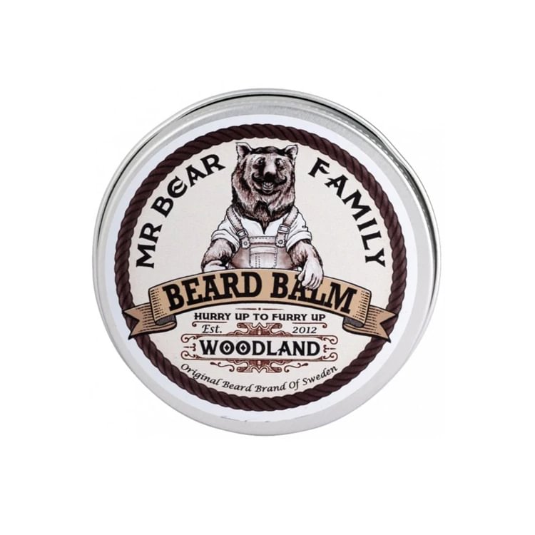 Mr Bear Family Beard Balm Woodland 60ml