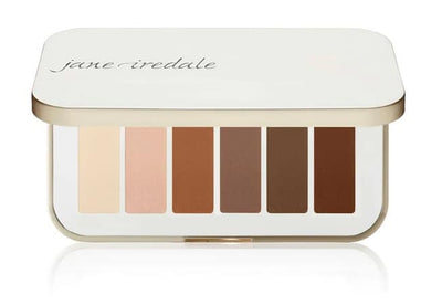 JANE IREDALE 6-color eyeshadow palette, 0.7x6g