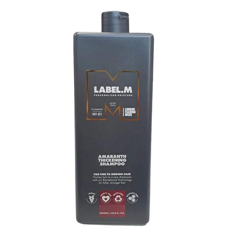 Label.m Профессиональный шампунь для густоты с амарантом 1000 мл