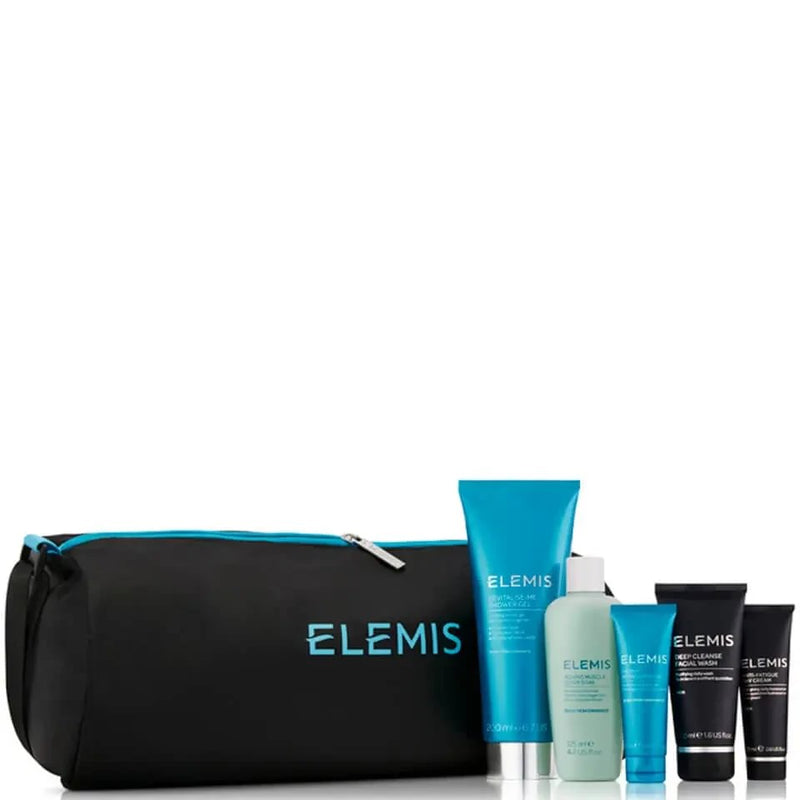 Elemis Body Performance Collection: Deep Cleansing Face Wash 50ml + Anti-Fatigue Day Cream 20ml + Revitalize Me Shower Gel 200ml + Aching Muscle Super Soak 125ml + Instant Revitalizing Gel 20ml