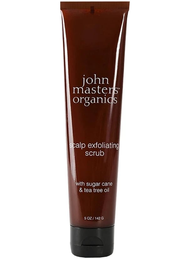 John Masters Organics cukranendrių ir arbatmedžių aliejaus galvos odos šveitiklis 142g