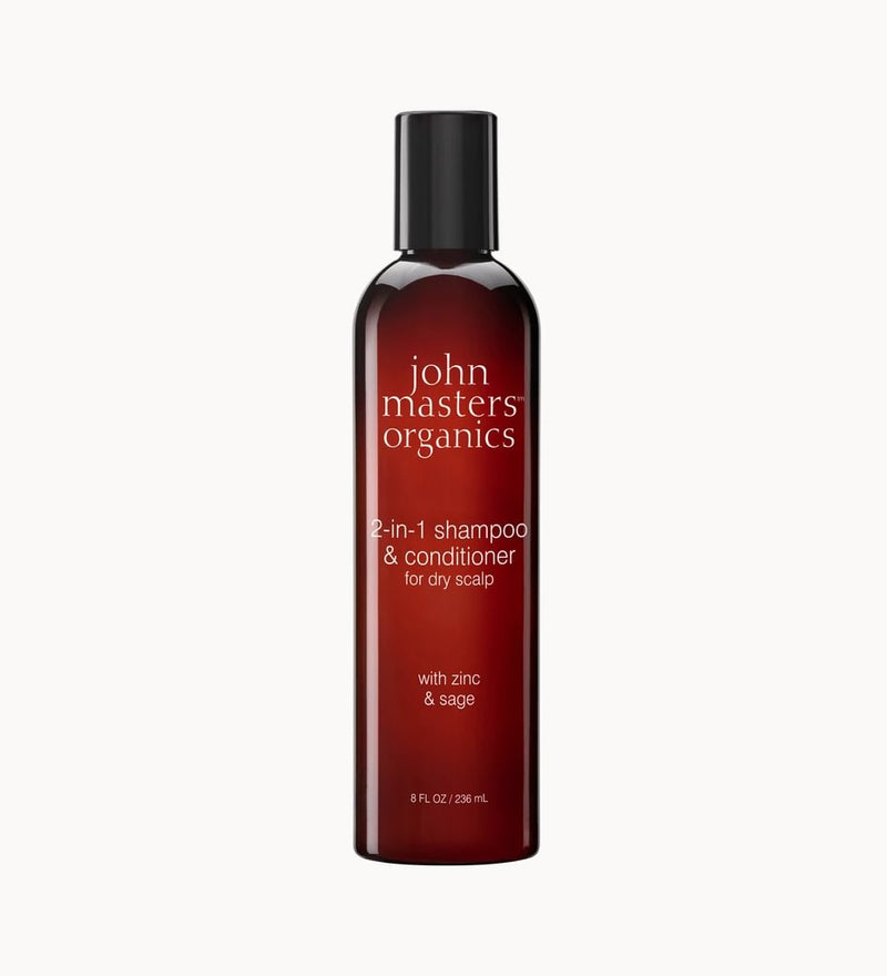 John Masters Organics Шампунь с цинком и шалфеем с кондиционером 236мл