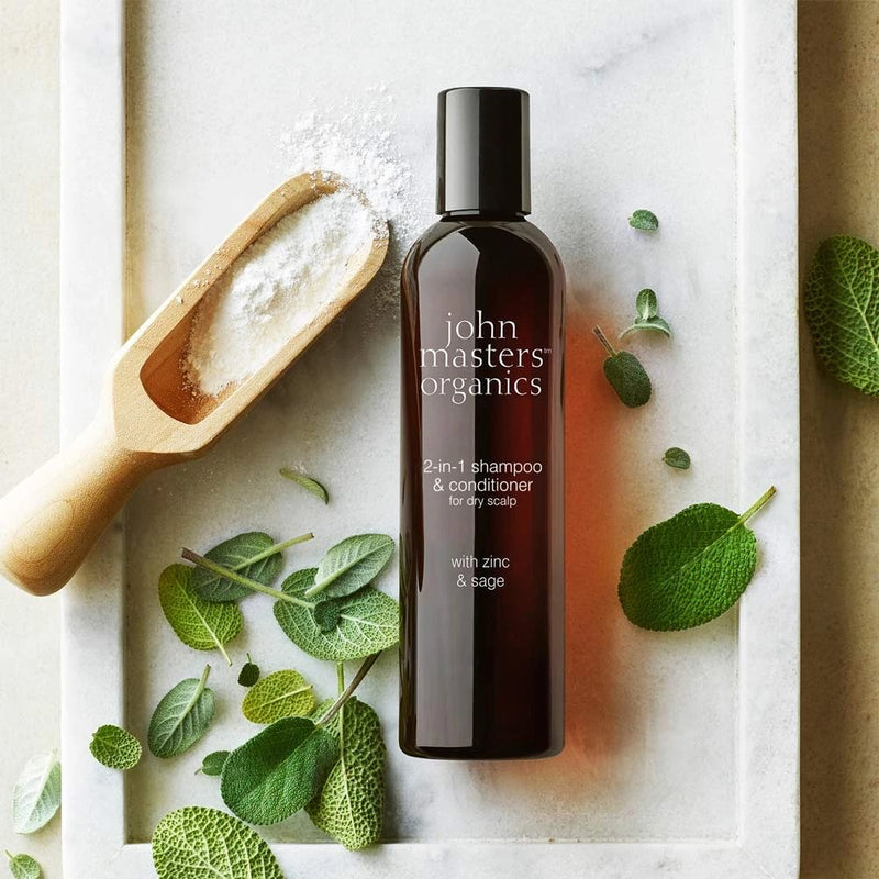 John Masters Organics Шампунь с цинком и шалфеем с кондиционером 236мл