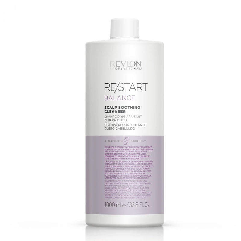 Revlon Re-Start Balance Soothing cleanser shampoo 1000ml