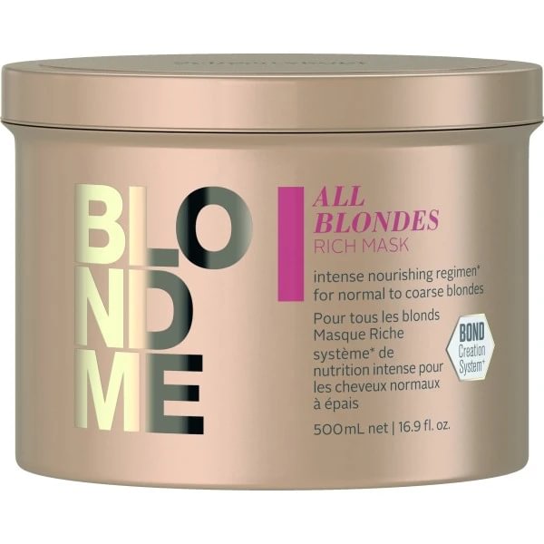 Schwarzkopf Professional Blond Me All Blondes Насыщенная маска 500мл