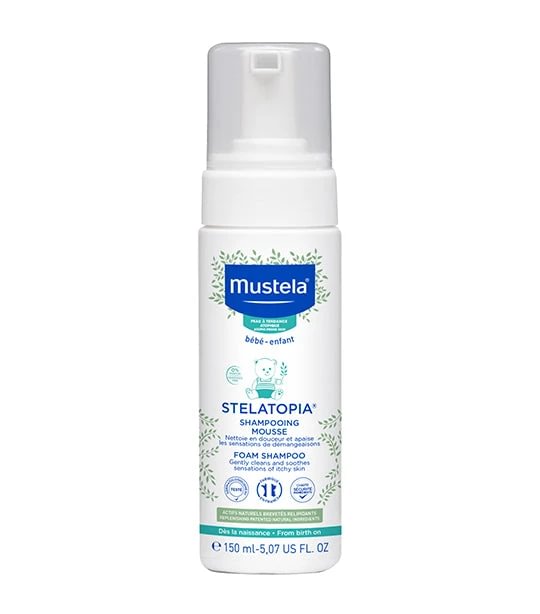 Mustela Stelatopia foam shampoo 150ml
