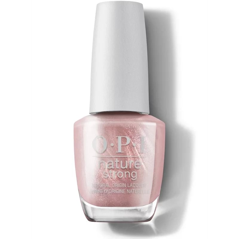 OPI Nature Strong лак для ногтей Intentions Are Rose Gold 15 мл