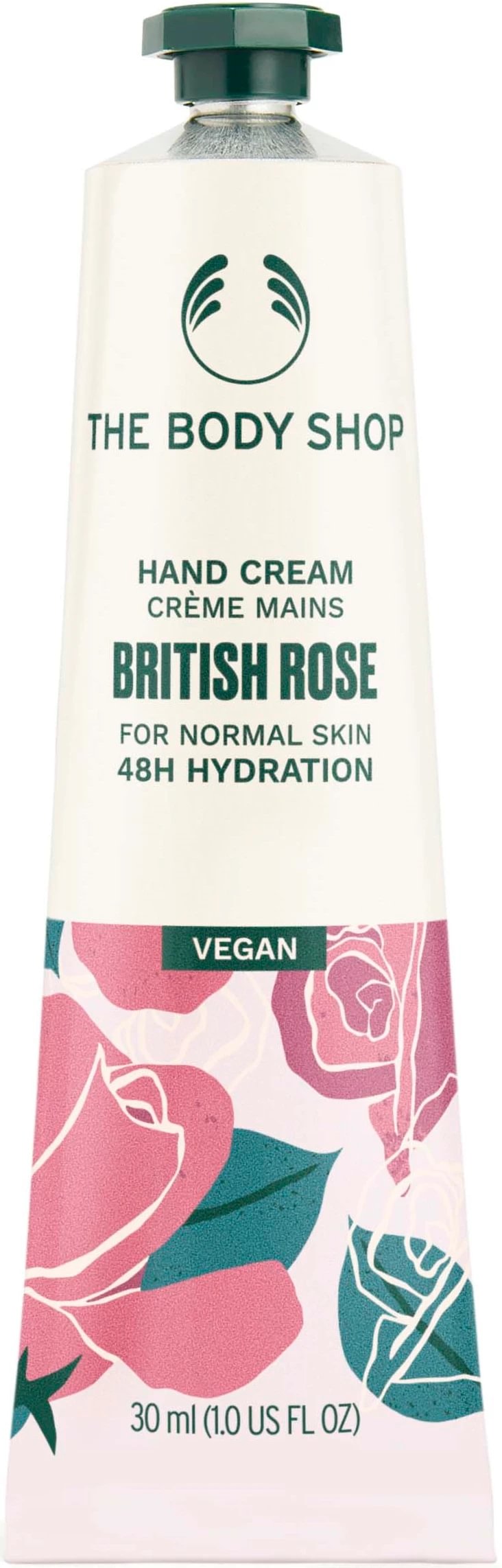 The Body Shop British Rose rankų kremas 30 ml