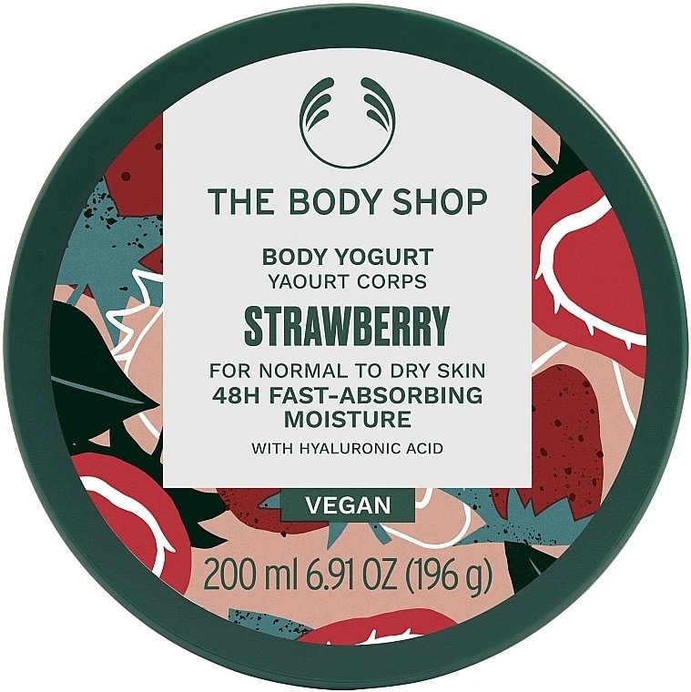 The Body Shop Клубничный йогурт для тела 200мл