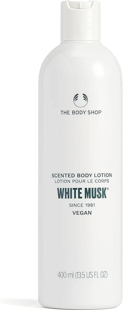 The Body Shop White Musk kūno losjonas 400ml