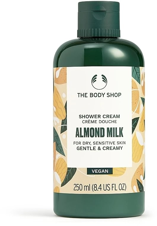 The Body Shop Almond Milk dušo kremas 250ml