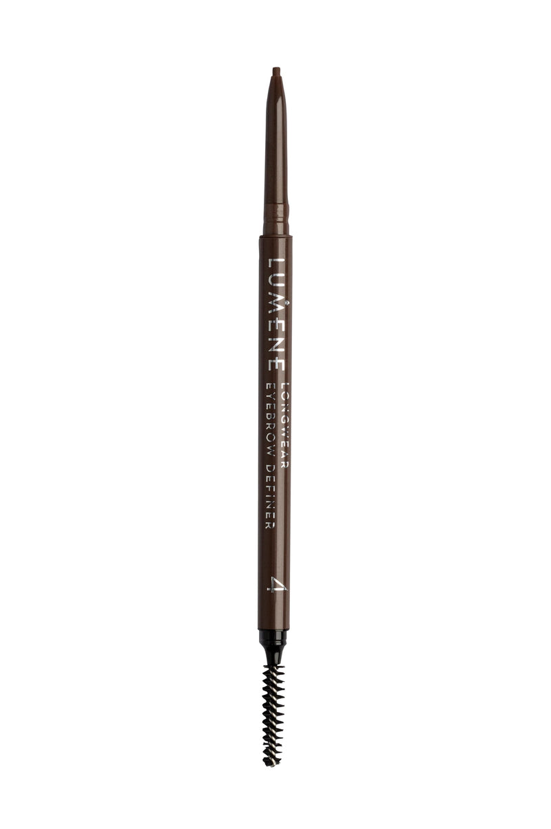 Lumene Longwear Eyebrow Definer Eyebrow Pencil 4 Rich Brown 0.09 g