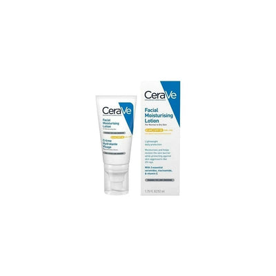 CeraVe SPF50 увлажняющий лосьон для лица 52 мл