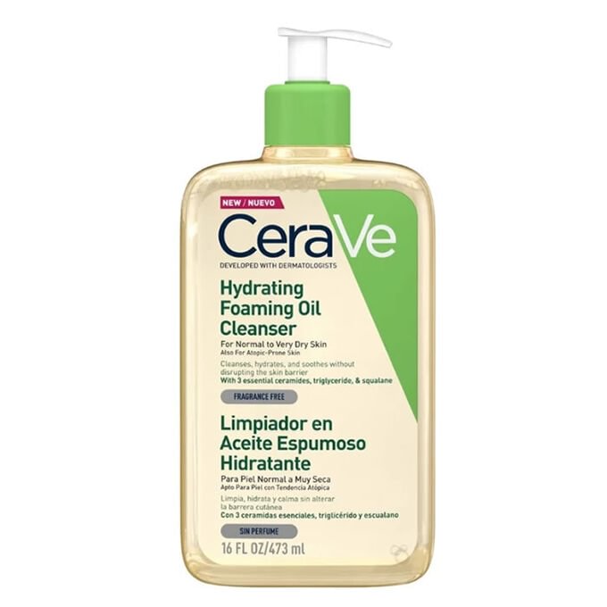 CeraVe Hydrating Foaming Oil Cleanser 473 ml