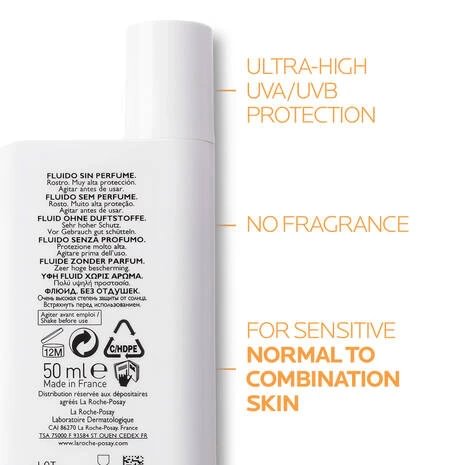 La Roche Posay Anthelios UVmune 400 SPF50+ жидкость 50 мл