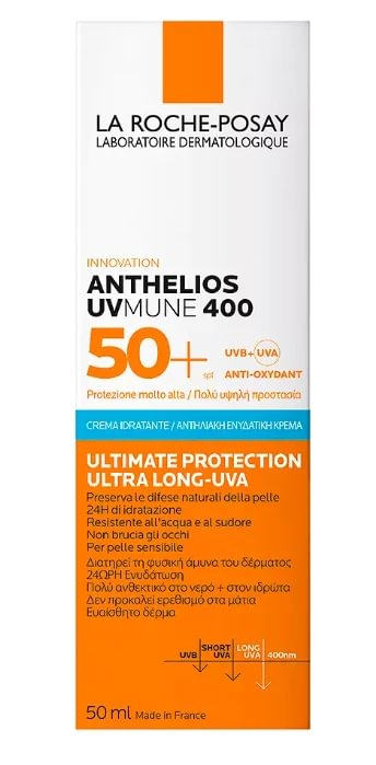 La Roche Posay Anthelios UVmune 400 увлажняющий крем SPF50+ 50 мл