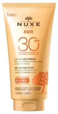 Nuxe Sun Melting Sun Lotion Высокая защита SPF30 150 мл