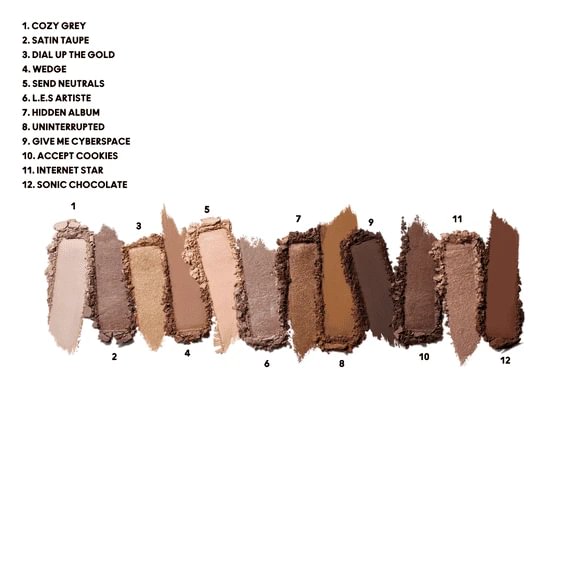 MAC Connect In Color X12 Nefiltruoti Nudes 12,2 g