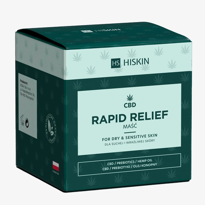 HiSkin CBD Rapid Relief body cream 120ml