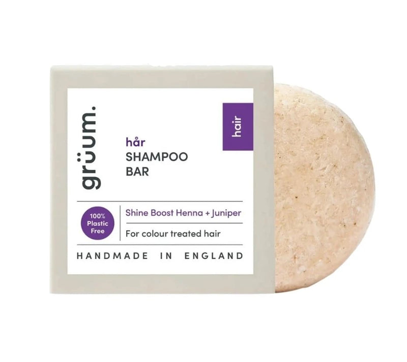 Gruum Har Zero Plastic Shampoo Bar - Shine Enhancing 50g