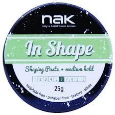 Паста для коррекции фигуры Nak In Shape средней фиксации 25г