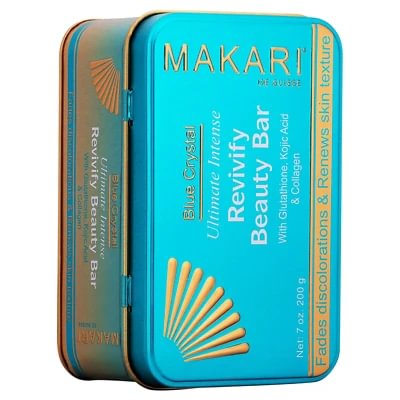 Makari Blue Crystal Revivify Beauty Bar Soap With Glutathione 210ml