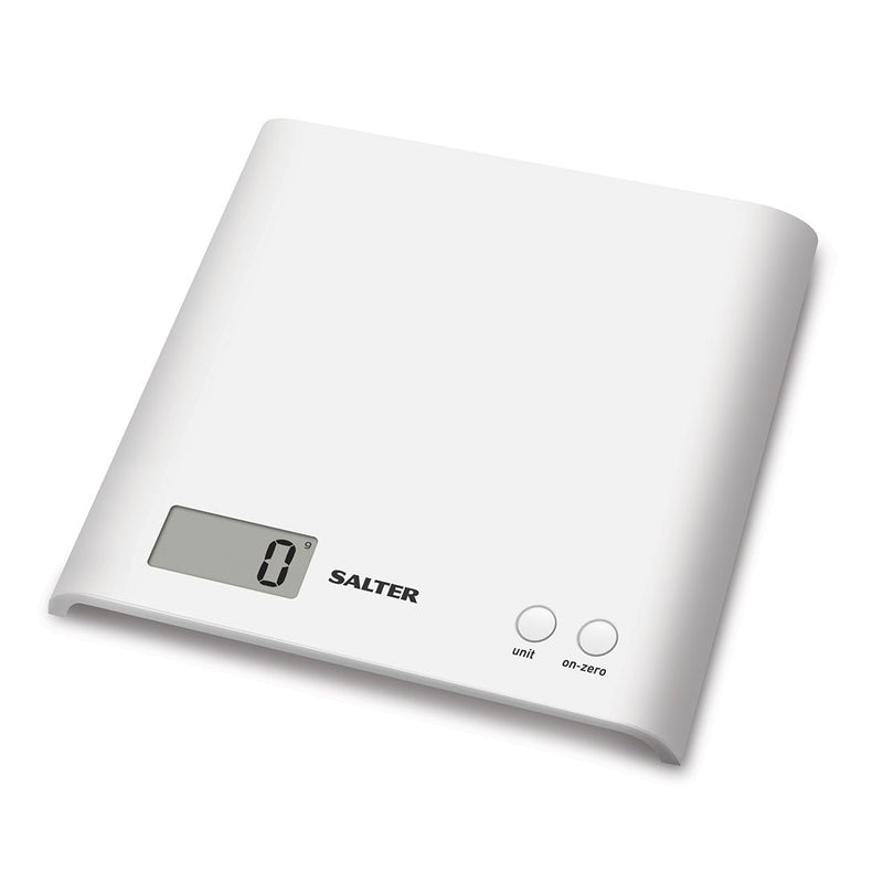 Salter 1066 WCFEU12 Arc Digital Kitchen Scale - White