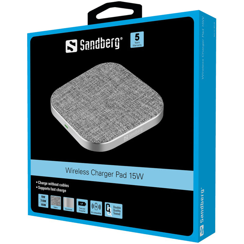 Sandberg 441-23 Wireless Charger Pad 15W