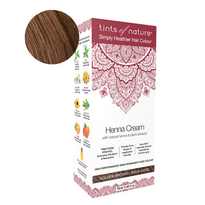 TINTS Semi-permanent hair dye with natural henna and plant extracts