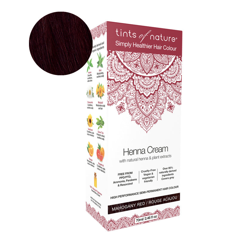 TINTS Semi-permanent hair dye with natural henna and plant extracts
