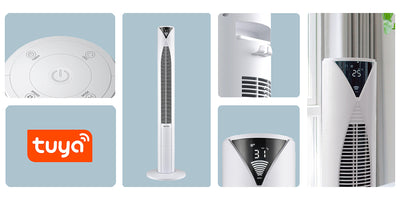 Lovio LVTF202Y24C Tower Fan AirWave PRO White