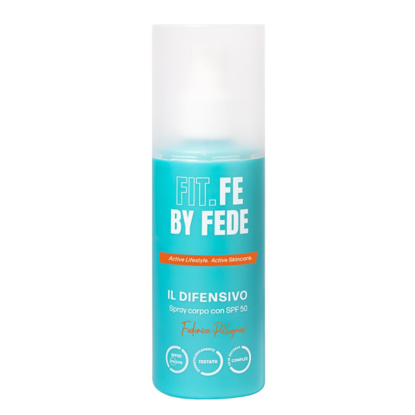 Fit.Fe by Fede The Defender Body Spray SPF50 Apsauginis kūno purškiklis nuo saulės SPF50, 150ml