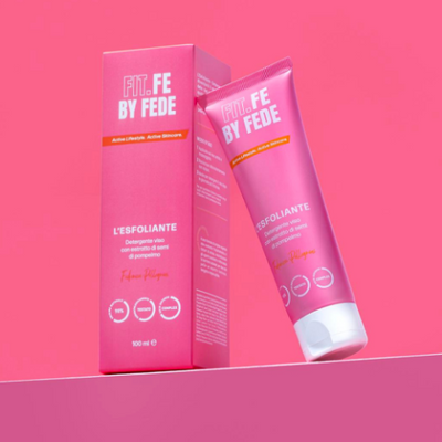 Fit.Fe by Fede The Exfoliator Facial Cleanser Šveičiamasis veido prausiklis, 100ml