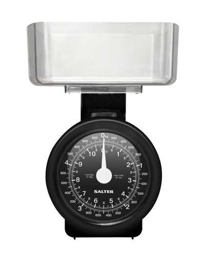 Salter 114 BFEU12  Mechanical Kitchen Scales black