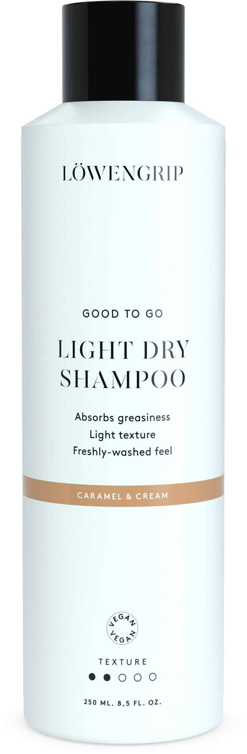 Löwengrip Light dry shampoo Caramel &amp; Cream (250ml)