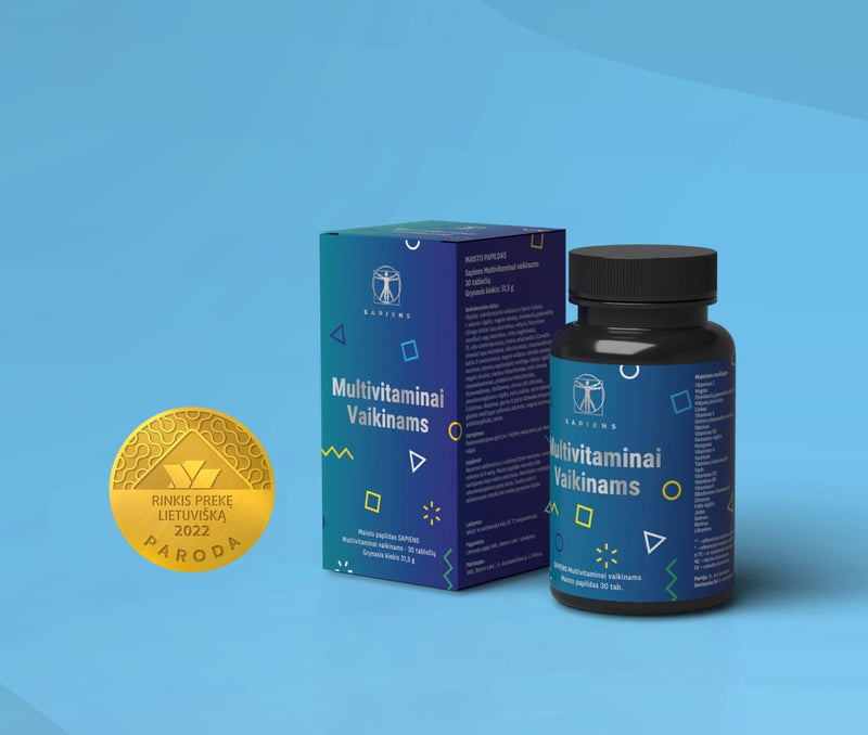 Sapiens Multivitaminai vaikinams