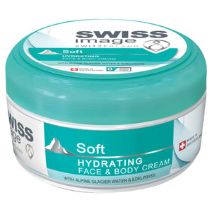 Swiss Image Body Care Moisturizing Face and Body Cream 200ml 