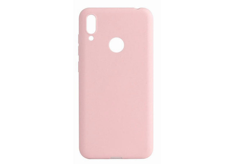 Huawei Y7 2019 Silicone case Pink Sand