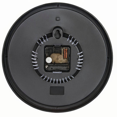 Hama 00186342 Pure Plus Wall Clock Black