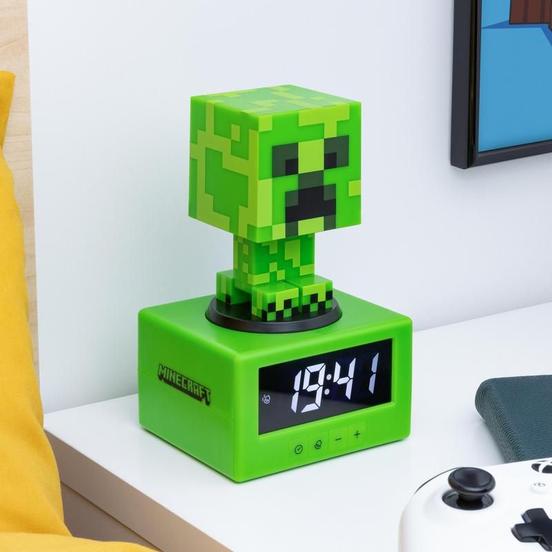 Paladone Minecraft Creeper Icon Alarm Clock