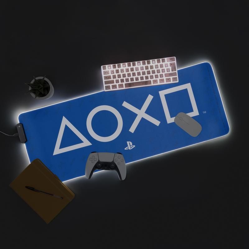 Paladone Playstation Light Up Desk Mat