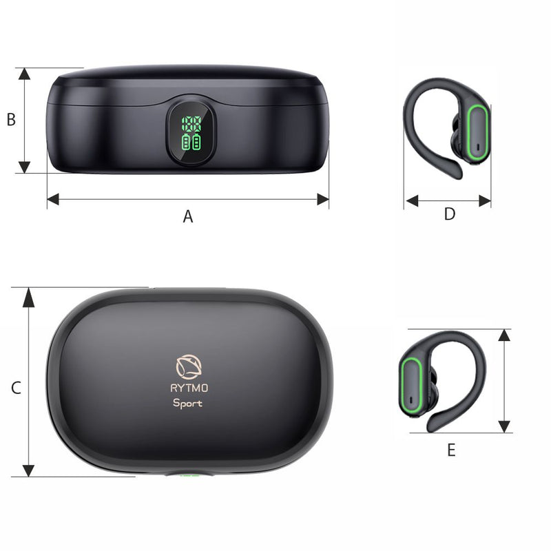 Manta MTWS011B Rytmo Sport Black