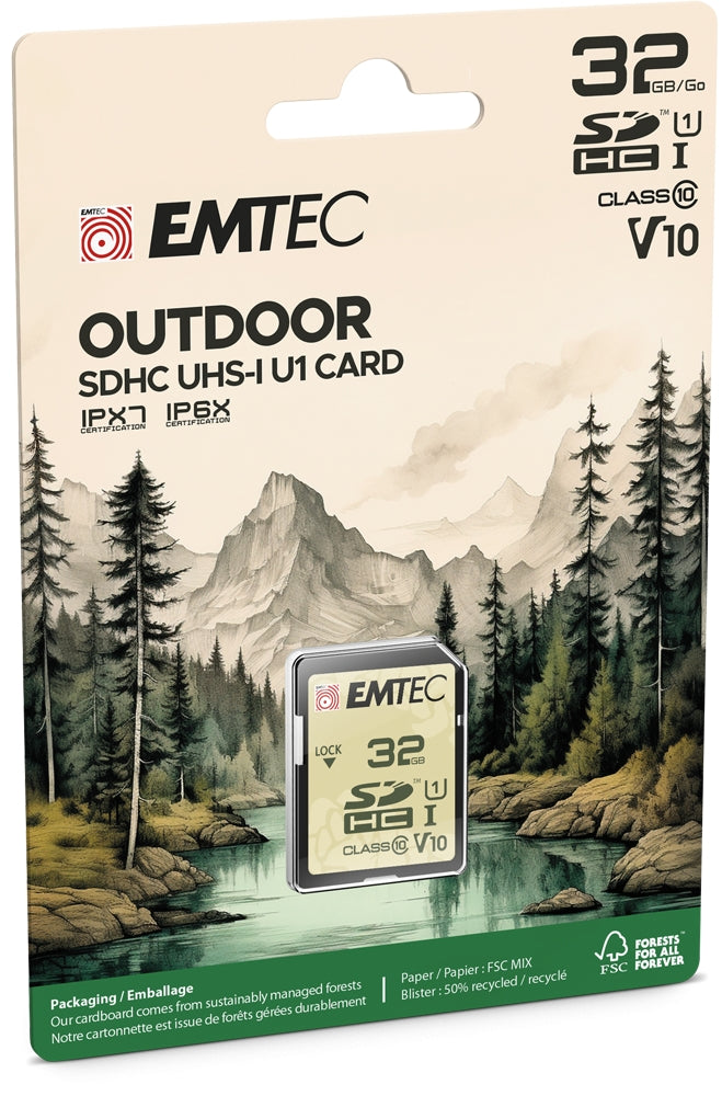 Emtec SD 32GB UHS-I U1 V10 Outdoor