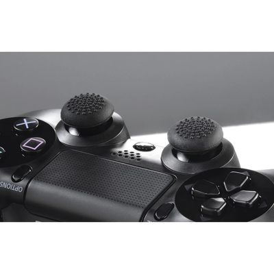 Hama 00054475 8-in-1 Control Stick Attachments Set for PlayStation/Xbox, Black