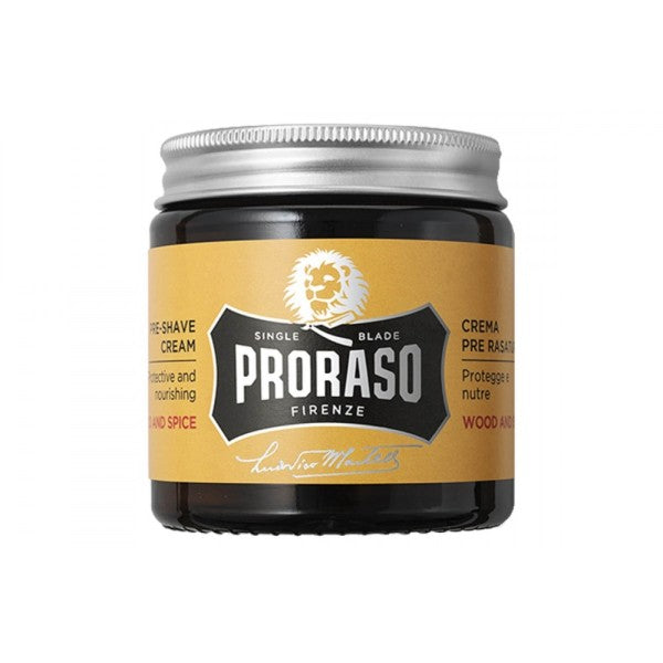 Proraso Wood &amp; Spice Pre-shave Cream Pre-shave cream, 100ml 